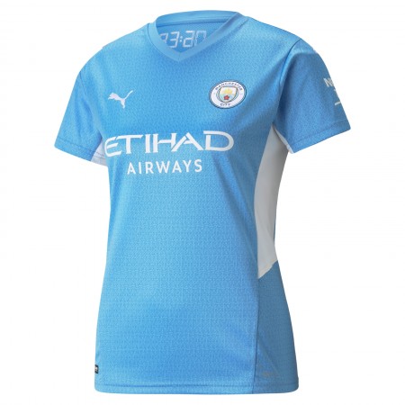 Manchester City Donna Maglia Prima 2021/2022 Manica Corta 